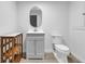 Clean and bright bathroom with modern fixtures, including a vanity and toilet at 4922 Sound View Dr, Mount Pleasant, SC 29466