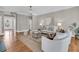 Cozy living room with hardwood floors and natural light at 4922 Sound View Dr, Mount Pleasant, SC 29466