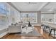 Bright living room with natural light, comfortable seating, and an open floor plan at 4922 Sound View Dr, Mount Pleasant, SC 29466
