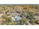 Beautiful aerial view of the community with mature trees and manicured lawns at 523 Coaxum Rd, Mount Pleasant, SC 29464
