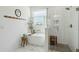 Bright bathroom with a freestanding tub, modern fixtures, and a glass-enclosed shower create a spa-like experience at 523 Coaxum Rd, Mount Pleasant, SC 29464