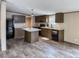 A kitchen featuring wooden cabinets, stainless steel appliances, and hardwood floors at 532 Finlay Ln, Cottageville, SC 29435
