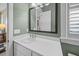 Stylish bathroom featuring a sleek vanity, modern fixtures, and a soothing color scheme at 707 Ocean Blvd, Isle of Palms, SC 29451