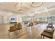 Expansive ballroom with elegant lighting, spacious layout, and panoramic views at 733 Spring Highlands Dr, Summerville, SC 29486