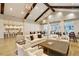 Bright and airy clubhouse lounge featuring multiple seating areas and a beverage area at 733 Spring Highlands Dr, Summerville, SC 29486