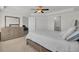 Comfortable main bedroom featuring neutral color palette and ample storage at 9712 Transplanter Cir, Ladson, SC 29456