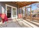 The house features a screened porch and deck area for enjoying the outdoors while staying in the shade at 115 Laurel Ridge Rd, North Charleston, SC 29418