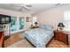 Comfortable bedroom with patio access and natural light at 1233 Bridgeport Dr, Mount Pleasant, SC 29466