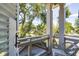 Cozy balcony offering serene views at 1302 Middle St, Sullivans Island, SC 29482