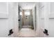 Modern bathroom featuring a glass-enclosed shower with stylish tile and fixtures at 1302 Middle St, Sullivans Island, SC 29482