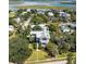 Charming two-story home with landscaped yard and balcony, nestled amidst lush greenery at 1302 Middle St, Sullivans Island, SC 29482