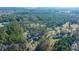 Aerial view of a lush neighborhood with mature trees and well-spaced homes at 165 Infinity Dr, Dorchester, SC 29437