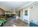Inviting screened-in porch perfect for outdoor relaxation and entertaining at 165 Infinity Dr, Dorchester, SC 29437