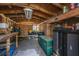 Inside a shed with work surfaces, storage shelves, and equipment showcases its functional design at 165 Infinity Dr, Dorchester, SC 29437