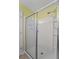 Shower featuring clear glass door and white shower surround at 1800 Poplar Grove Pl, Summerville, SC 29483
