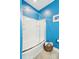 Bathroom with shower and tub combination and basket of towels at 1874 Rifle Range Rd, Mount Pleasant, SC 29464