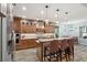 Modern kitchen featuring a breakfast bar, stainless steel appliances and plenty of cabinet storage at 1874 Rifle Range Rd, Mount Pleasant, SC 29464