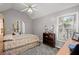 Bedroom featuring vaulted ceilings, a ceiling fan, and ample natural light at 188 Bamert St, Summerville, SC 29483