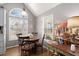 Charming breakfast nook with vaulted ceilings and a sunlit window at 188 Bamert St, Summerville, SC 29483