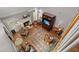 Comfortable living room with fireplace, entertainment center, and area rug at 188 Bamert St, Summerville, SC 29483