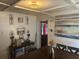 Dining room with a dining table, chairs, decor, and a large window at 1907 Helm Ave, North Charleston, SC 29405