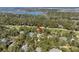 Overhead view of property near golf course, showcasing mature trees and coastal landscape at 2440 Cat Tail Pond Rd, Seabrook Island, SC 29455