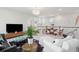 Bright upstairs living area with stylish decor, comfortable seating and modern entertainment setup at 2545 Hatch Dr, Johns Island, SC 29455