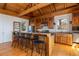 Kitchen view showcases wood cabinets, granite countertops, and stainless steel appliances at 263 Pelican Flight Dr, 15.4% Share, Dewees Island, SC 29451