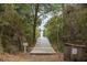 Wooden walkway leading through a lush, wooded area; beach access at 263 Pelican Flight Dr, 15.4% Share, Dewees Island, SC 29451