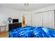 Bedroom with hardwood floors and view of the bathroom at 265 Grand Oaks Drive Dr, Ladson, SC 29456