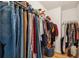 Organized walk-in closet with metal shelving and ample space for clothing and accessories at 265 Grand Oaks Drive Dr, Ladson, SC 29456