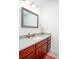 Bathroom featuring modern vanity with a granite countertop and recessed lighting at 275 Kelsey Blvd, Charleston, SC 29492