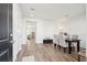 Inviting dining room with hardwood floors and an open layout to other living spaces at 284 Shadybrook Dr, Summerville, SC 29486