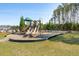 Fun community playground with slides, climbing structures, and swings for enjoyment at 284 Shadybrook Dr, Summerville, SC 29486