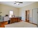 Bright office space with natural light, built-in desk, and access to a full bathroom at 318 Archibald Dr, Goose Creek, SC 29445