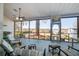 Relaxing screened porch with chairs, string lights, fan, and picturesque waterfront views at 318 Archibald Dr, Goose Creek, SC 29445