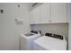 Well-equipped laundry room featuring modern white washer and dryer at 3522 Habenaria Rd, Mount Pleasant, SC 29466