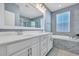 Bathroom features double vanity and large soaking tub at 3537 Sewel Ave, Mount Pleasant, SC 29466