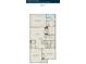 Second floor floorplan with three bedrooms, three bathrooms, laundry, loft, and owner's suite at 4004 Flatiron Dr, Charleston, SC 29414