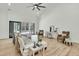 Cozy living area with a comfortable sofa, stylish decor, and natural light at 4036 Azalea Farms Way, McClellanville, SC 29458