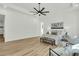 Bright, spacious main bedroom with large windows at 4036 Azalea Farms Way, McClellanville, SC 29458