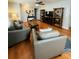 Spacious living room featuring comfortable seating and an entertainment center at 4957 Trump St, North Charleston, SC 29420