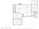 First floor plan of this home with a dining room, study, kitchen and more at 5409 Clairmont Ln, North Charleston, SC 29420