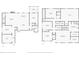 Complete floor plans of this home showcasing both the first and second floor at 5409 Clairmont Ln, North Charleston, SC 29420
