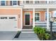 A close-up of the front porch showing the entry and the two car garage at 543 Pendleton Dr, Moncks Corner, SC 29461