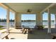 Interior of outdoor pavilion area with picnic tables and lake views at 543 Pendleton Dr, Moncks Corner, SC 29461