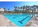 Beautiful community pool with lane markers perfect for exercise, swimming and outdoor summer fun at 565 Blueway Ave, Summerville, SC 29486