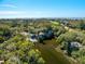 Stunning aerial image features luxurious residences nestled near a golf course with the ocean in the background at 12 Dune Crest Trace Trl, Seabrook Island, SC 29455