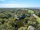 Breathtaking aerial perspective showcases waterfront homes surrounded by lush greenery, near a golf course and the ocean at 12 Dune Crest Trace Trl, Seabrook Island, SC 29455