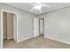 Bright bedroom featuring neutral paint, closet and soft carpeting at 146 Education Blvd, Ladson, SC 29456